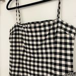 Lovers + Friends Gabby Gingham Ruffle Mini dress Sleeveless Checkered Print Photo 6