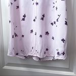 Lovestitch  Light Purple Floral Tank Strappy V Neck Small Photo 2