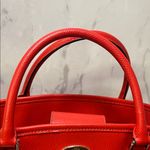 Coach  Margot Carryall Satchel F34607 Crossgrain Leather Crossbody Bag & Dust Bag Photo 8