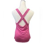 love on a hanger  Pink Ruffled Sleeveless Tank Top (L) EUV Photo 1