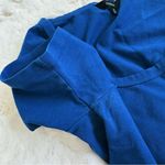 Talula Aritzia  Scoop Neck Crop Top Tee XS - Blue Photo 3