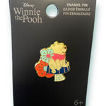 Lounge Fly  Disney Winnie the Pooh Floral Enamel Pin Photo 0