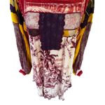 Jean Paul Gaultier Soleil Mixed Media Mesh‎ Panel Lace Detail Dress Size XL Photo 3