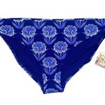 Johnny Was NEW  Yao Hipster Blue Bikini Bottom 2X Floral Photo 1