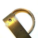 Old African Turban Shell Tribal Bangle Bracelet Photo 7