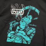 Nine Inch Nails 2005 “With Teeth Tour” Industrial Rock Band Graphic T-Shirt Size Large Photo 3