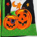 Handmade Halloween Vest Pumpkins Ghost Bat Funny Silly Party Teacher Women Black Photo 14