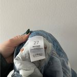 MOTHER The Mid Rise Rambler Zip Flood Jeans in Ripped Off 27 Photo 3