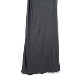 Eileen Fisher  S Maxi Skirt Jersey Stretch Long Charcoal Gray T-shirt Women Photo 3
