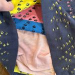 Etcetera Anthropologie Fun knit  Laser Cut Sweater Multicolor Size  XS 1618 Photo 8