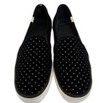 Kate Spade Keds X  Double Decker Velvet Sneakers Black 6.5 Diamonds Slip On Shoe Photo 2