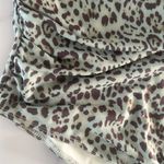 Stylish Leopard Print One Piece Swimsuit Brown Size L Photo 1
