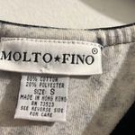 Trendy Crewneck Animal Print Short Sleeve Top Size M Photo 4