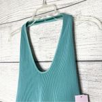 Wild Fable NWT Teal Blue Seamless Halter Bodysuit Top Size XXL Photo 5