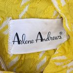 Vintage 60s Arlene Andrews Polyester Mini Dress Size S Yellow Photo 9