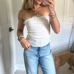 Amazon White Strapless Tube Top Photo 1