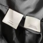 Kasper Womens Blazer Suit Jacket Zipper Pockets Black with White Accents Size 14 Photo 11