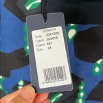 Jil Sander NWF  navy and black geometric mini lined skirt Photo 5