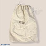 Badgley Mischka Badgely Mischka cream black logo‎ flannel dust bag Photo 0