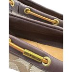 Coach  Richelle Womens Signature Brown Flats Size 10B SKU 7324 Photo 3