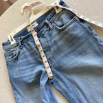 We The Free  People Maggie Straight Ripped Distressed Jeans Size 25 Photo 8