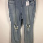 Good American Good Legs Crop Jeans 24 Blue 379 Plus Size 24 Photo 8