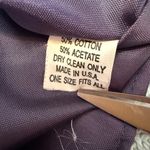 Vintage Best American Clothing Co Floral Vest Fits Womens Small Medium Satin Purple Photo 4