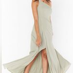Show Me Your Mumu  Shannon one shoulder bridesmaid dress in moss green Photo 1