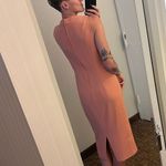 L’Wren Scott Peach Tailored Sheath Dress Pink Size 8 Photo 15