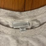 J.Jill Heather Beige Cotton Blend Crewneck Photo 3
