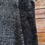 American Eagle  Sweater Tank Women’s Size Small Gray Black Knit Mesh Sides Photo 2