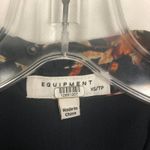 Equipment  Long Sleeve V-Neck Floral Faux Wrap Dress Size XS Photo 5