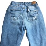 American Eagle  Stretch Ripped High Rise Curvy Mom Jeans Photo 3