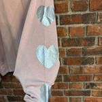 Marled Reunited womens heart sleeve pullover hoodie pink L Size L Photo 1