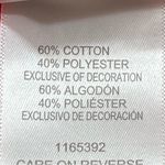 NHL Chicago Blackhawks Hoodie Pullover Lace Up Red Black Size M Photo 5