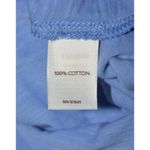 NWT J Jill Elliptical Slub Tee Shirt Ladies S Blue Short Sleeve V Photo 6