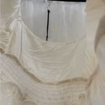 Line and Dot  revolve Kate Chiffon Overlay Top in Ivory blouse size large nwt Photo 4