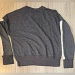 PINK - Victoria's Secret  Women's Gray white crewneck sweatshirt Sweater Photo 1