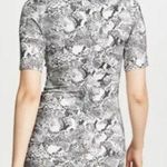 enza costa snakeskin print side knot bodycon mini dress Photo 1