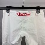 Vintage Echo Unlimited Red Y2K White Low Rise Jeans Size 7 Photo 4