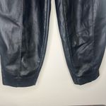 Aritzia Babaton Faux Leather Mayne Black Belted Pants Photo 5