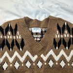 Old Navy Brown Cozy Knit Sweater Photo 3
