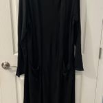 Venus Size XL Long Black Duster For Tall Photo 0