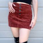 ZARA Corduroy Mini Skirt Photo 1