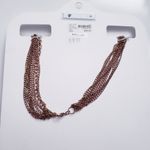 Lane Bryant Blue Multi Strand Beaded Necklace Photo 4