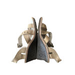 Merrell Sirah Lattice Wedge Sandal Prairie Brown Leather Walking Shoes Size 9 Photo 5