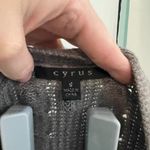 Cyrus ‎ grey open front cardigan size small Photo 1