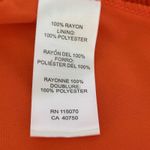 Nina Leonard  Kimono Dress Orange Flowy Maxi Women’s Size M Boho Resort Beach Photo 8