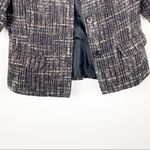 Coldwater Creek Gray Wool Blend Short Sleeves Side Pockets Blazer, Size 12 Photo 9