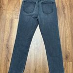 Joie  Womens Washed Onyx Perez Jeans Faded Black Gray Pearl Studded Size 27 Denim Photo 3